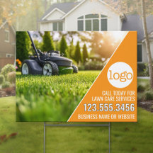 Lawn Care Service - Logo, Photo and Phone Number
