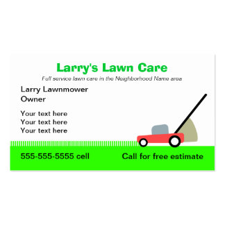 1,000+ Lawn Care Business Cards and Lawn Care Business Card Templates ...