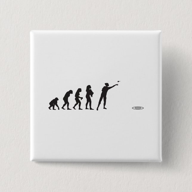 Lawn Darts 15 Cm Square Badge (Front)