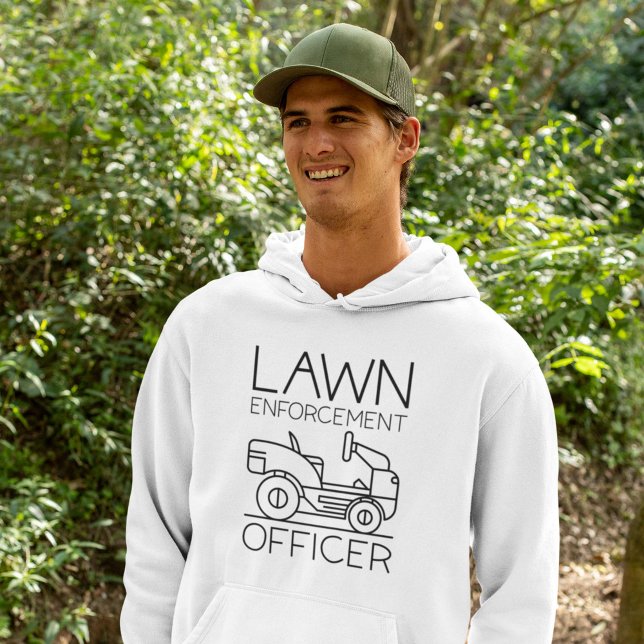 Lawn Enforcement Officer Hoodie (Lawn Enforcement Officer Hoodie)
