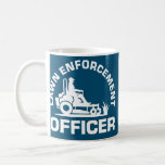 Lawn Enforcement Officer Landscaper Lawnmower Dad Coffee Mug<br><div class="desc">Lawn Enforcement Officer Landscaper Lawnmower Dad Mows Lawn Gift. Perfect gift for your dad,  mum,  papa,  men,  women,  friend and family members on Thanksgiving Day,  Christmas Day,  Mothers Day,  Fathers Day,  4th of July,  1776 Independent day,  Veterans Day,  Halloween Day,  Patrick's Day</div>