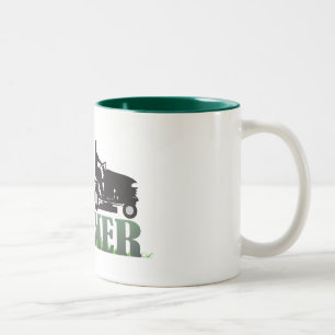 Lawn Farmer Two-Tone Coffee Mug