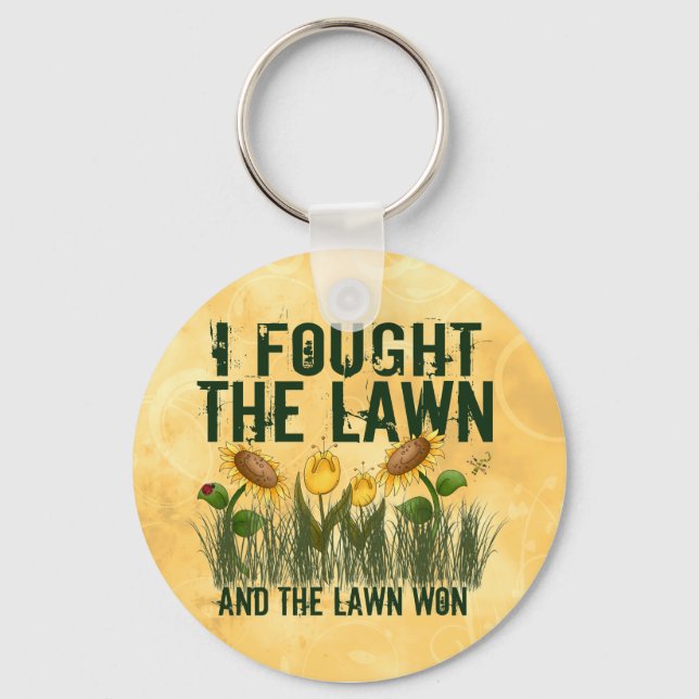 Lawn Fighter Key Ring (Front)