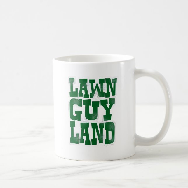 Lawn Guy Land Coffee Mug (Right)