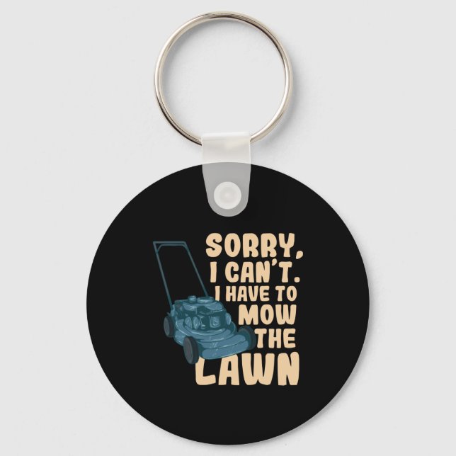 Lawn Mower Key Ring (Front)