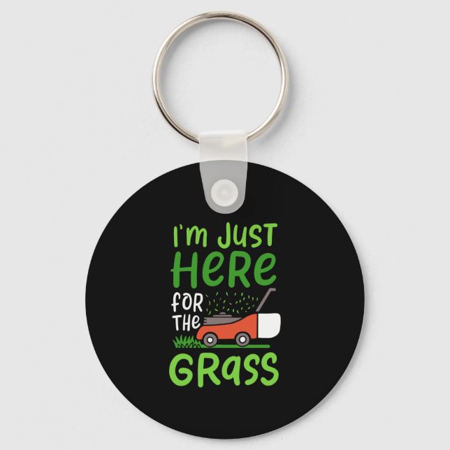 Lawn Mower Key Ring (Front)