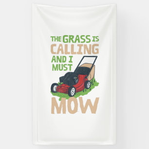 Lawn Mower Lawn Care Banner