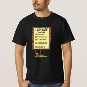 Lawn Mower - Lawn Care Hourly Rate T-Shirt