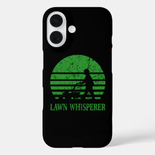 Lawn Mower Lawn Whisperer Gardener Gift iPhone 16 Case