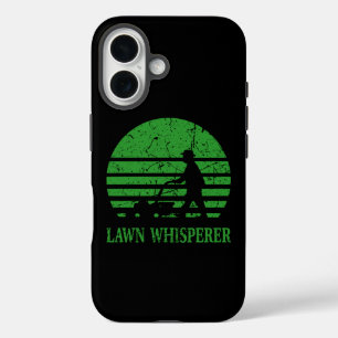 Lawn Mower Lawn Whisperer Gardener Gift iPhone 16 Case