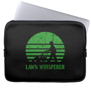 Lawn Mower Lawn Whisperer Gardener Gift Laptop Sleeve