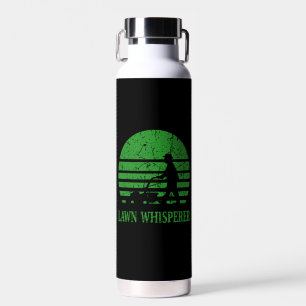 Lawn Mower Lawn Whisperer Gardener Gift Water Bottle