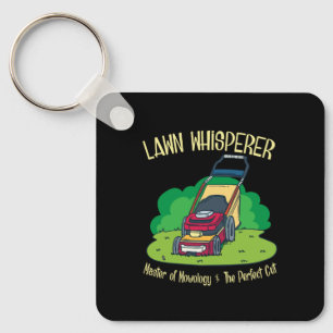 Lawn Mower - Lawn Whisperer Key Ring