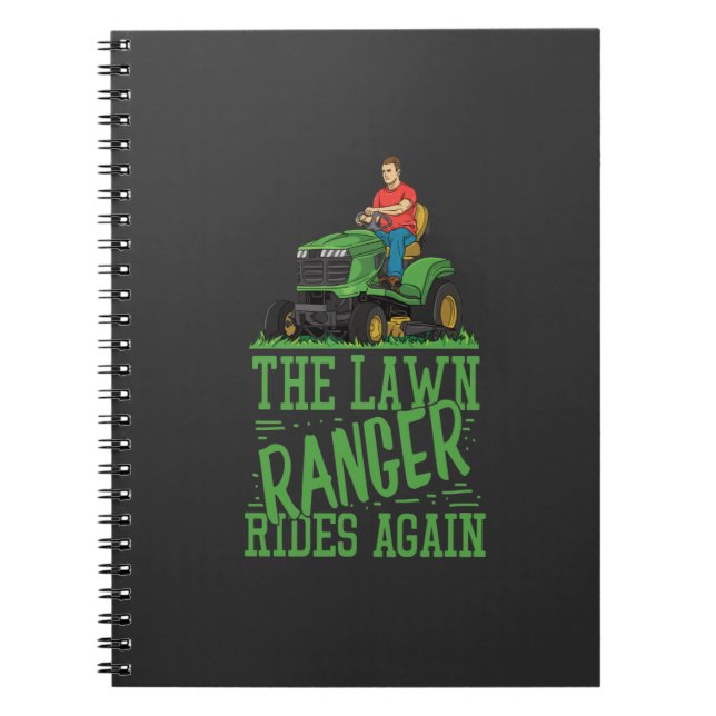 Lawn Mower Notebook (Front)