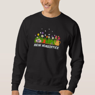 Lawn Mower Plant Landscape My Home Office Sweatshirt