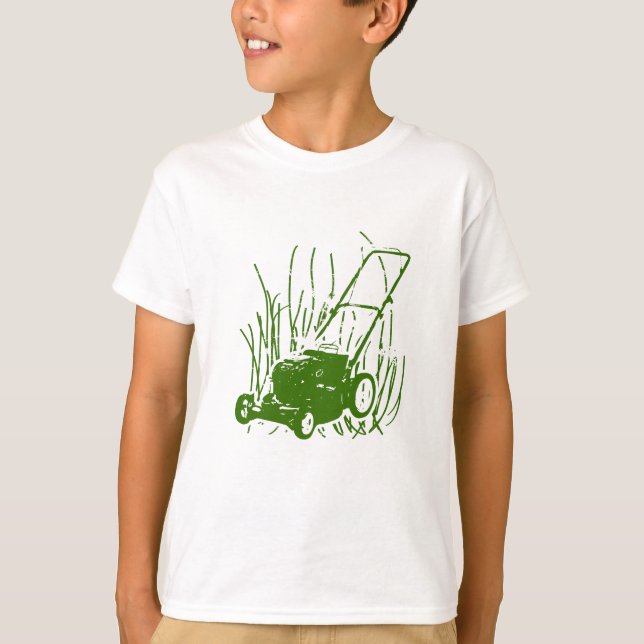 Lawn Mower T-Shirt (Front)