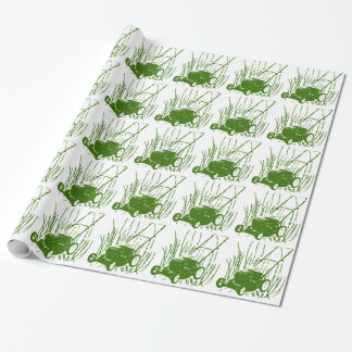 Lawn Mower Wrapping Paper