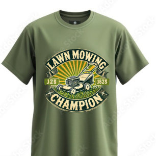 Lawn Mowing Champion Shirt