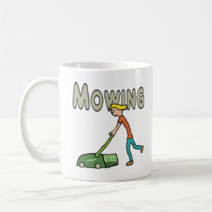 Lawn Mowing Coffee Mug