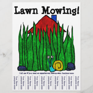 Lawn Mowing! Flyer