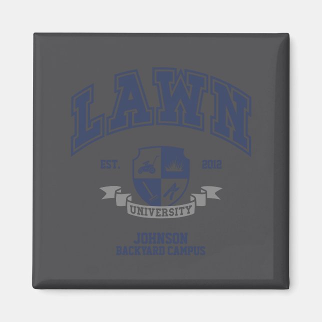 Lawn Mowing Funny Yard Work For Dad Grandpa  Magnet (Front)