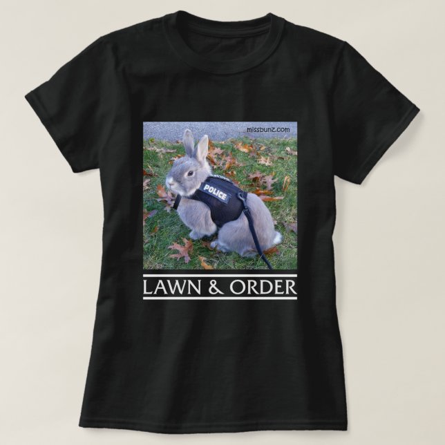 Lawn & Order Women's Tee (Design Front)