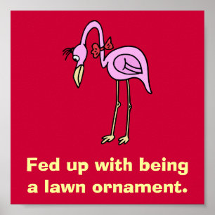 Lawn Ornament Poster