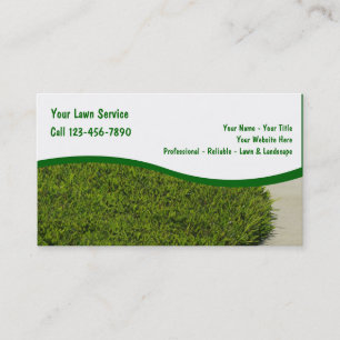 Lawn Service  Business Cards