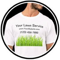 Lawn Service Simple Work Shirts