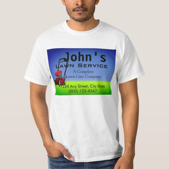 Lawn Service T-Shirt (Front)