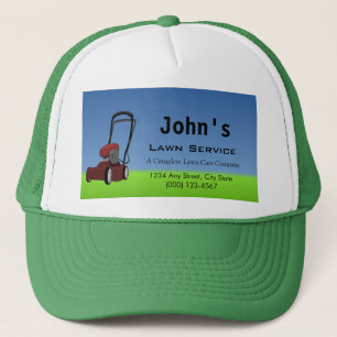 Lawn Service Trucker Hat