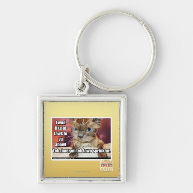 Lawn Sprinklur Timer Key Ring (Front)