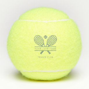 Lawn Tennis Club Name Rackets Motif Team Coach Balls