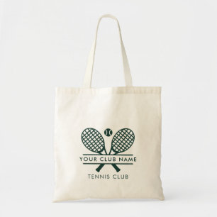 Lawn Tennis Club Name Team Players Custom Tote Bag