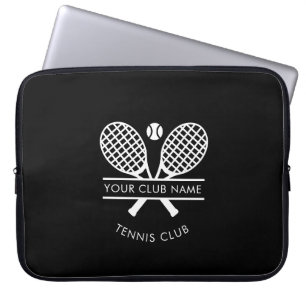 Lawn Tennis Country Club Name Custom Laptop Sleeve