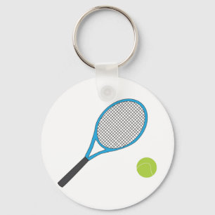 Lawn Tennis Key Ring