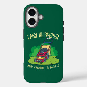 Lawn Whisperer Lawn Mower Garden Gardening iPhone 16 Case