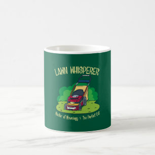 Lawn Whisperer Lawn Mower Garden Gardening Coffee Mug
