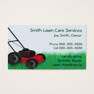 Lawn Care Business Cards - Business Card Printing | Zazzle.com.au