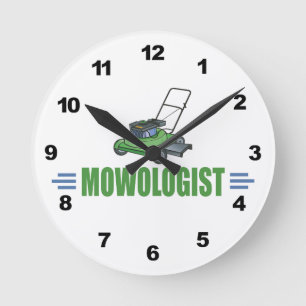 Lawn Yard Mowing, Mow Lawns, Landscaping Lawn Care Round Clock