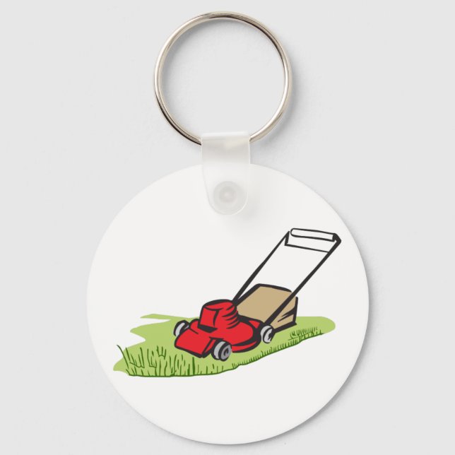 LAWNMOWER KEY RING (Front)