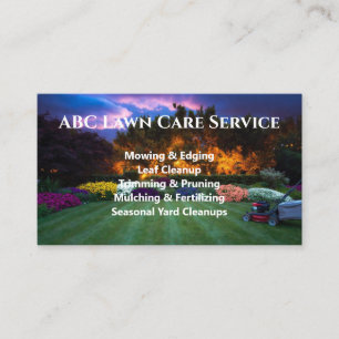 Lawnpro Premium Service Business Card