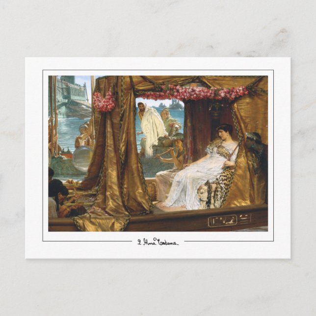 Lawrence Alma-Tadema #8 - Fine Art Postcard (Front)
