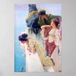 Lawrence Alma Tadema A Coign of Vantage Poster