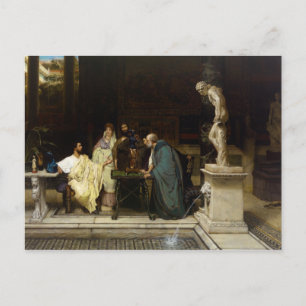Lawrence Alma-Tadema - An Art Lover Postcard