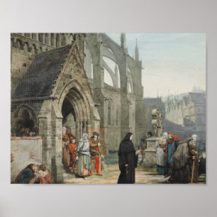 Lawrence Alma-Tadema - Faust and Marguerite Poster