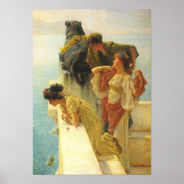 Lawrence Alma-Tadema - Good vantage point Poster (Front)