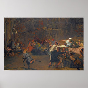 Lawrence Alma-Tadema - Gunthram Bose And His Poster