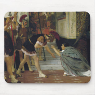 Lawrence Alma-Tadema - Proclaiming Claudius Mouse Pad