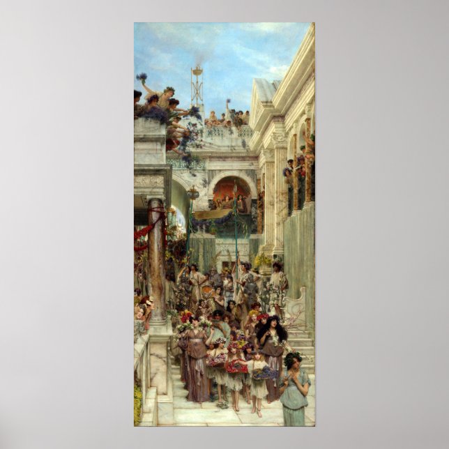 Lawrence Alma-Tadema Spring Poster (Front)